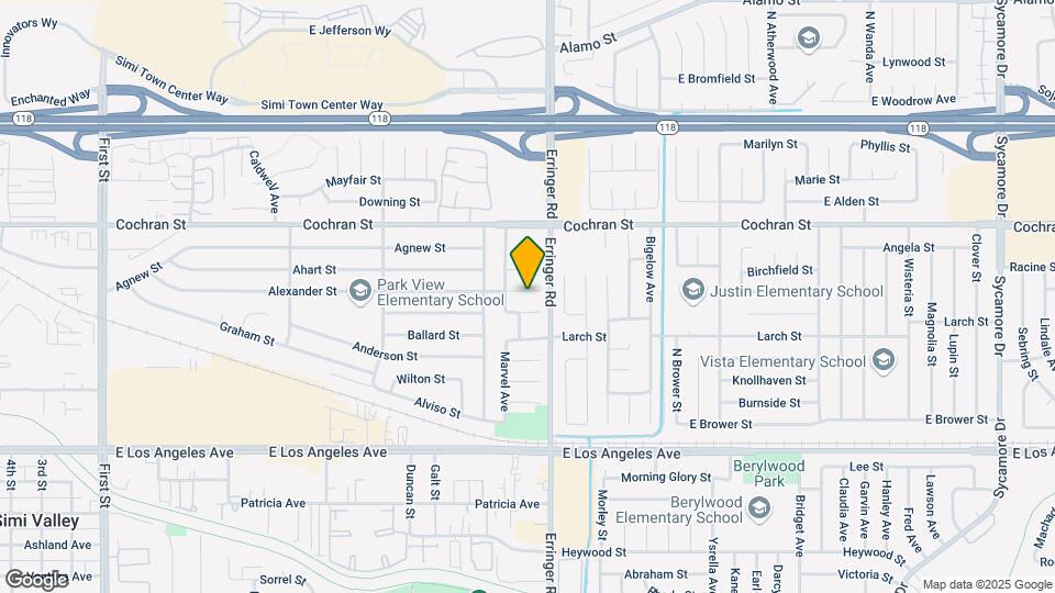 1856 Pamela Ct Map and Location Details