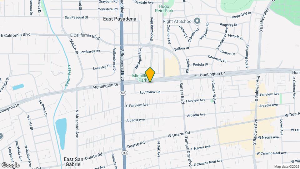 9124 Huntington Dr Map and Location Details