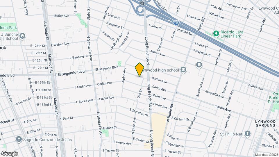 3310 Burton Ave Mapa y Detalles de la Ubicación