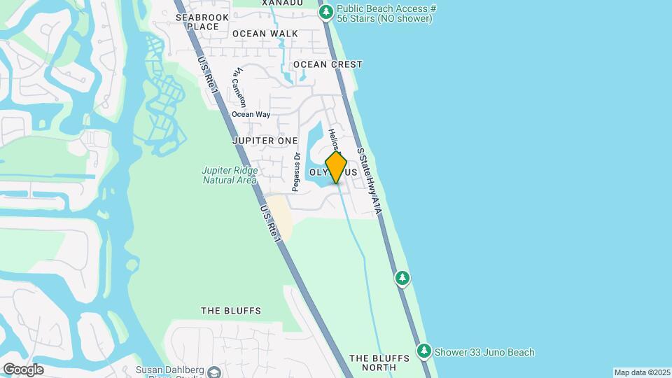 129 Olympus Way Map and Location Details