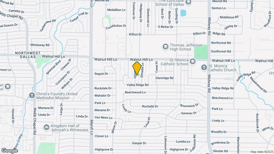 9926 Dresden Dr Map and Location Details