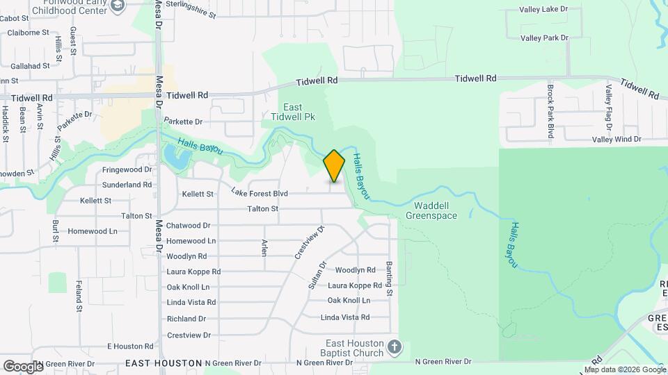 9206 Mirawood St Map and Location Details