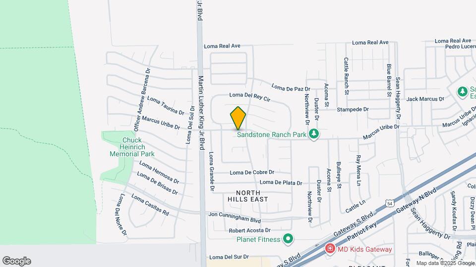 4621 Loma De Arena Ct Map and Location Details