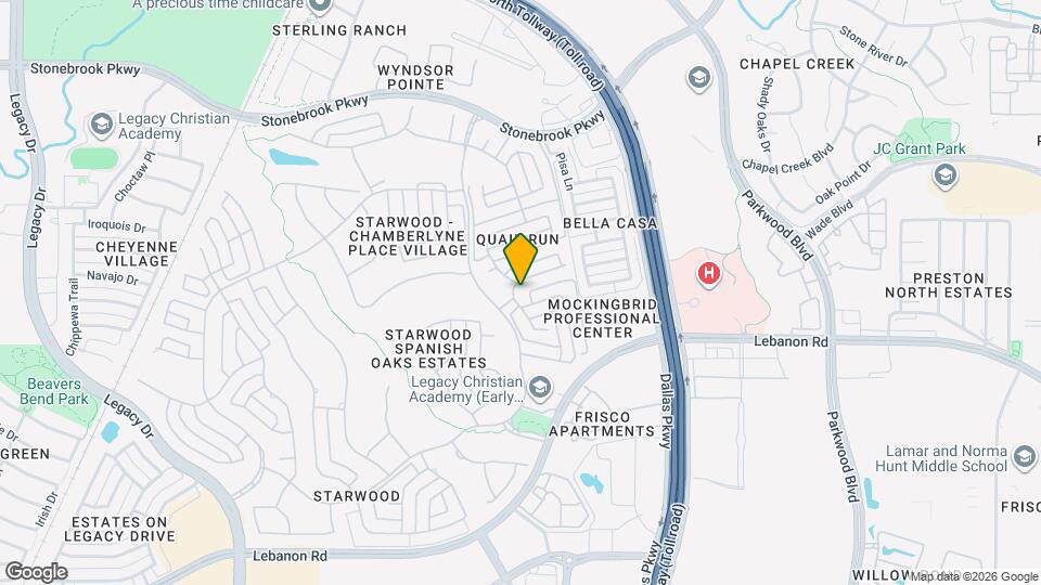 5548 Widgeon Way Map and Location Details