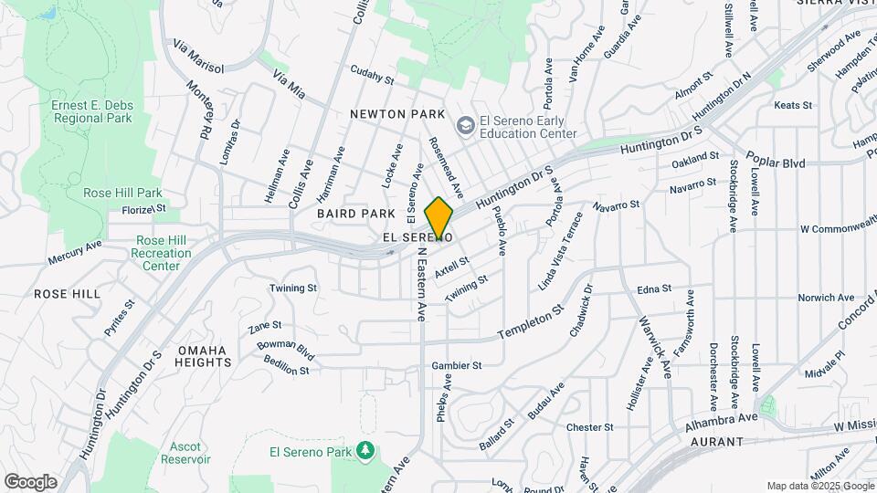 4873 Navarro St Map and Location Details