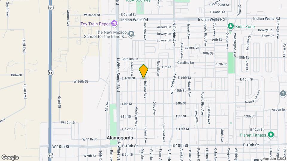 1521 Indiana Ave Map and Location Details