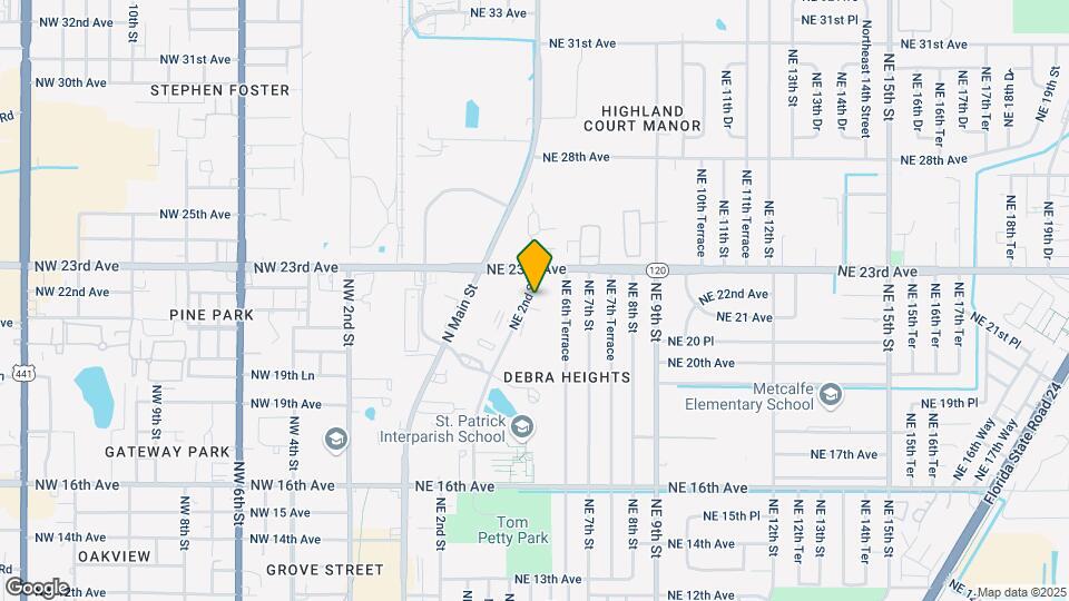 520-545 NE 21st Ln Mapa y Detalles de la Ubicación