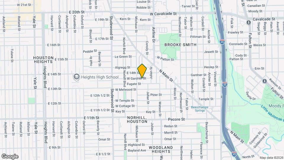 932 W Gardner St Map and Location Details