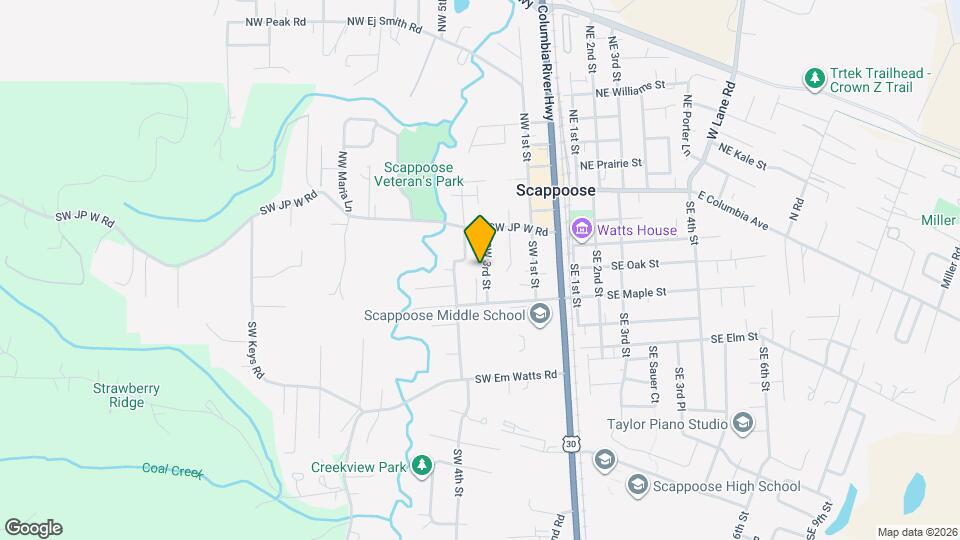 52353 SW 3rd St, Unit Basement Mapa y Detalles de la Ubicación