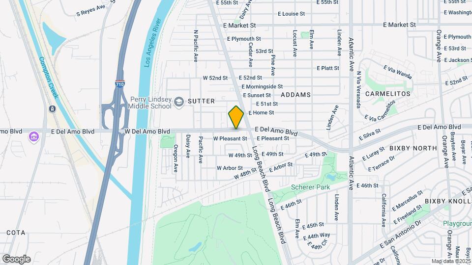 24 W Del Amo Blvd Map and Location Details