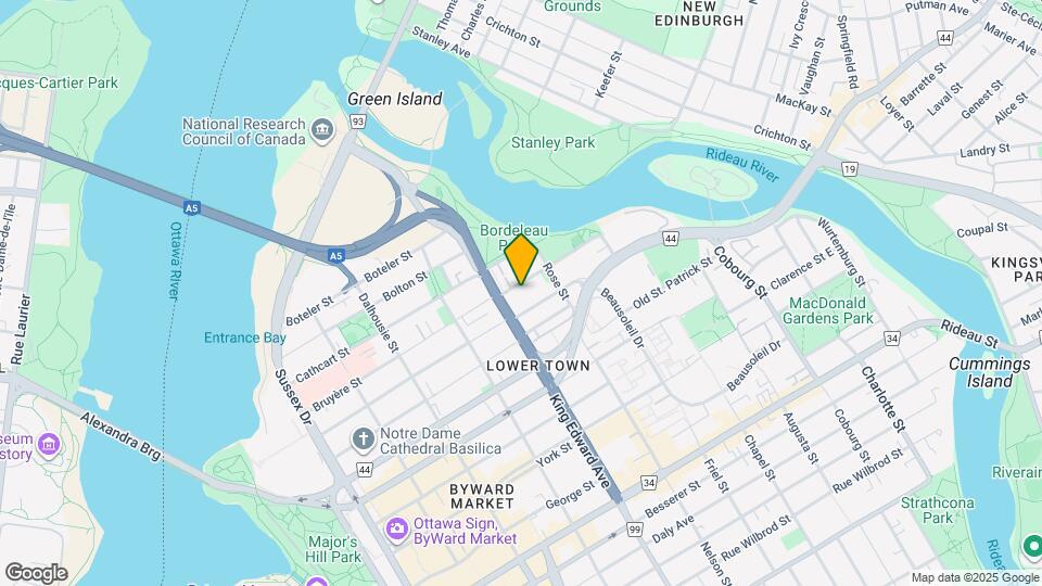 264 Bruyère St Map and Location Details