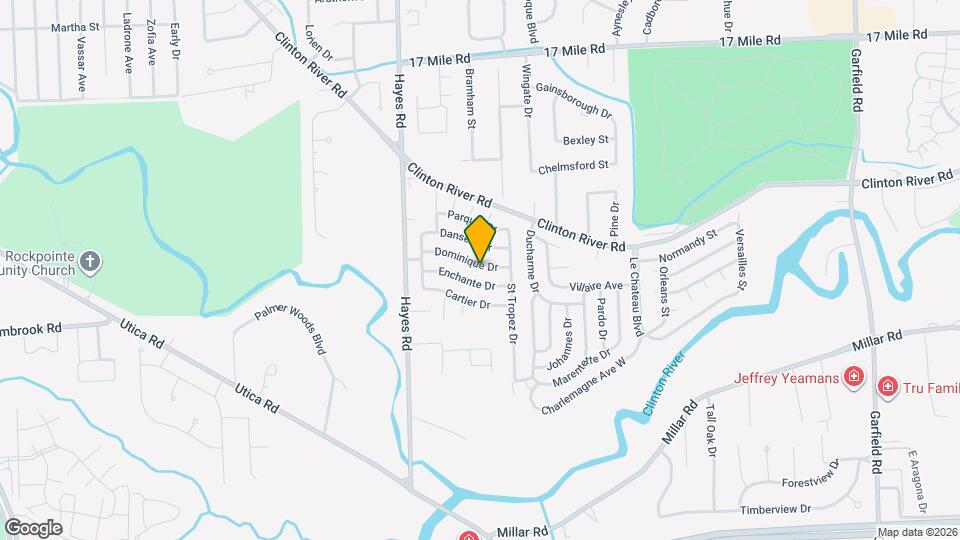 15368 Dominique Dr Map and Location Details