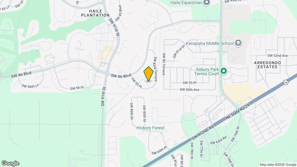 5503 SW 84th Dr Map and Location Details