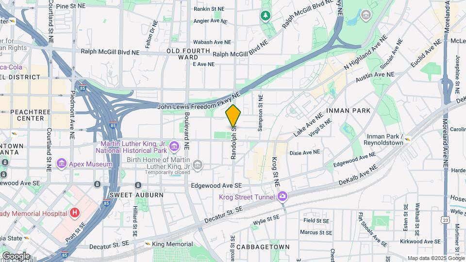 147 Randolph St NE Map and Location Details