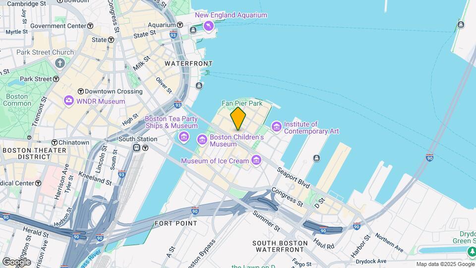 5 Fan Pier Boulevard-Unit -Unit 1124C Map and Location Details