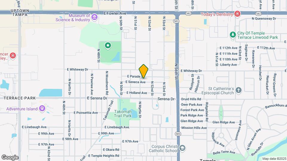 5120 E Seneca Ave Map and Location Details