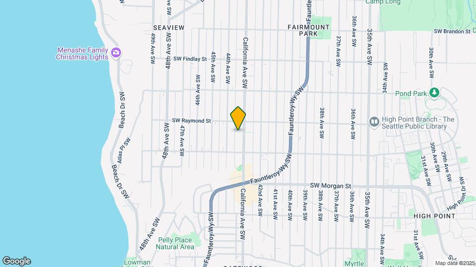 6021 California Ave SW Map and Location Details