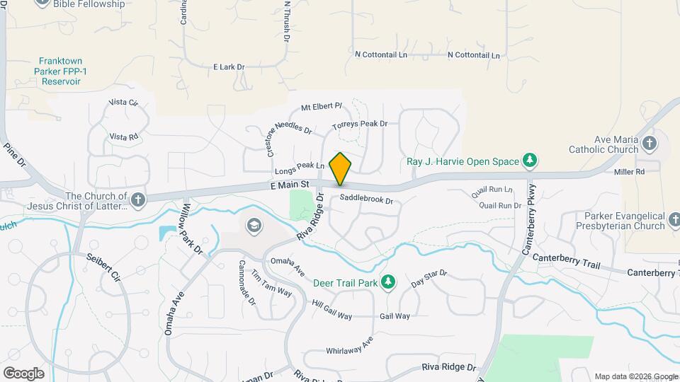 21737 Saddlebrook Dr Map and Location Details