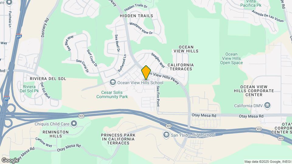 5405 Beach Grass Ln Map and Location Details