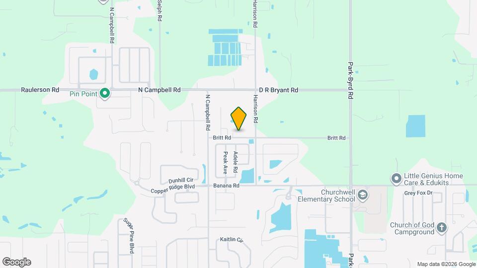 2545 Britt Rd, Unit 1 Mapa y Detalles de la Ubicación