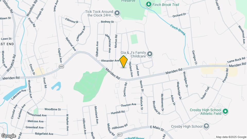 975 Meriden Rd, Unit 109 Map and Location Details