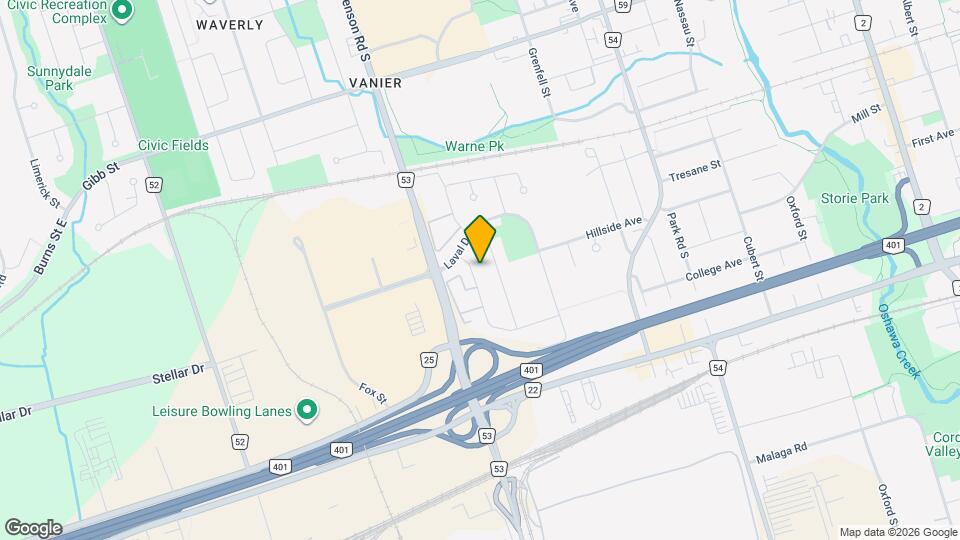 551 Dorchester Dr Map and Location Details