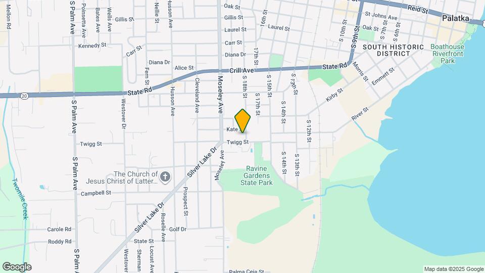 1204 S 18th St Map and Location Details