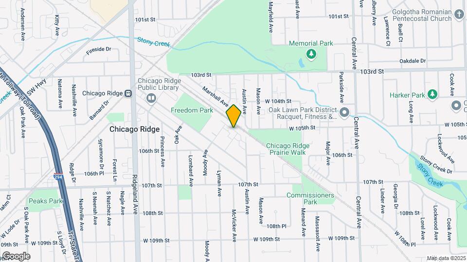 10500 Lyman Ave Map and Location Details