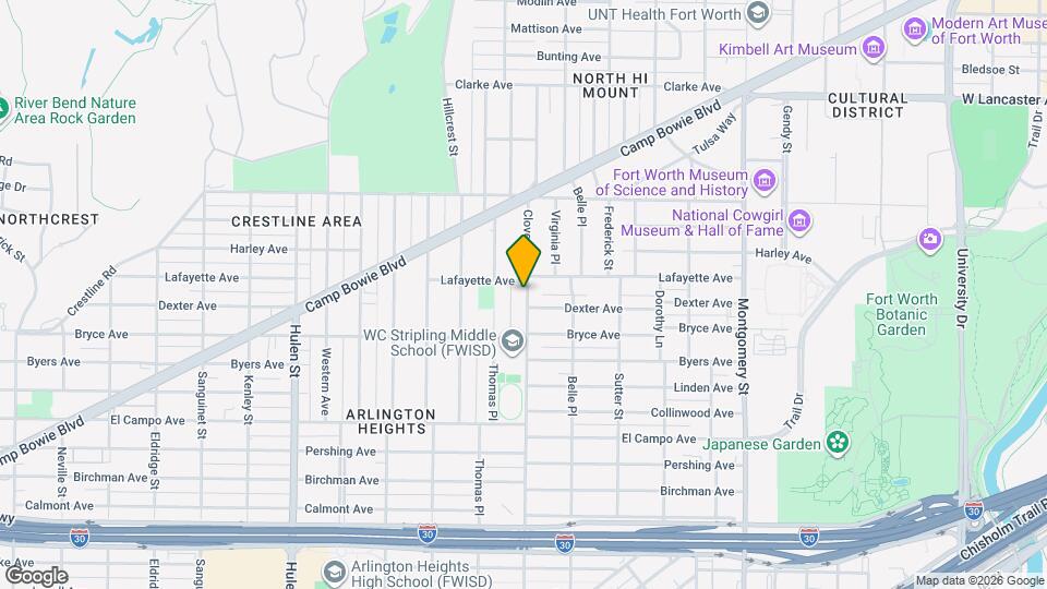 1906 Clover Ln Map and Location Details
