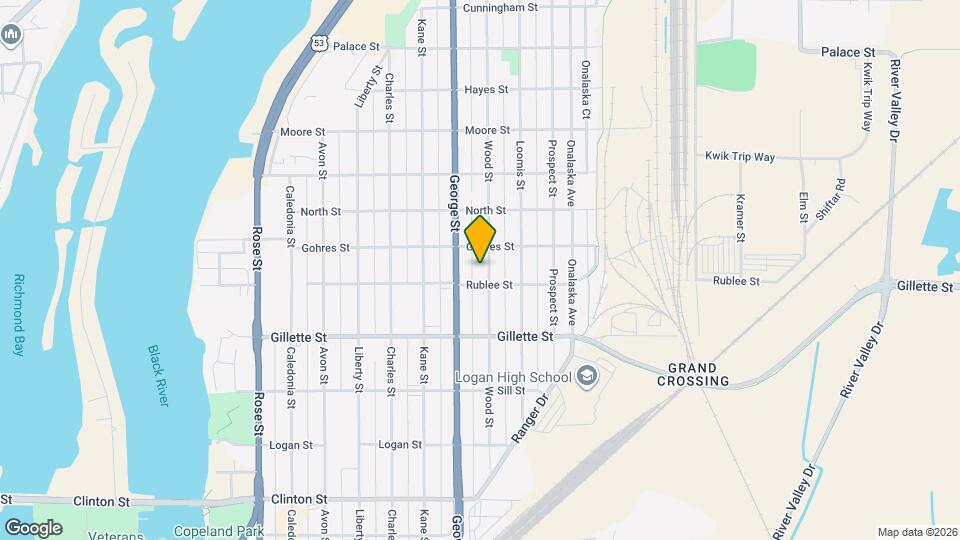 1713 Wood St Map and Location Details