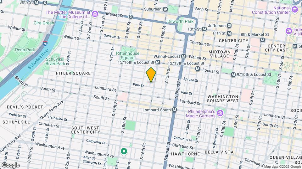 341 S Smedley St Map and Location Details