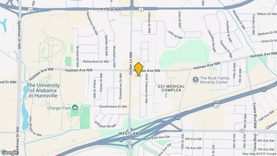 306 Jack Coleman Dr NW Map and Location Details