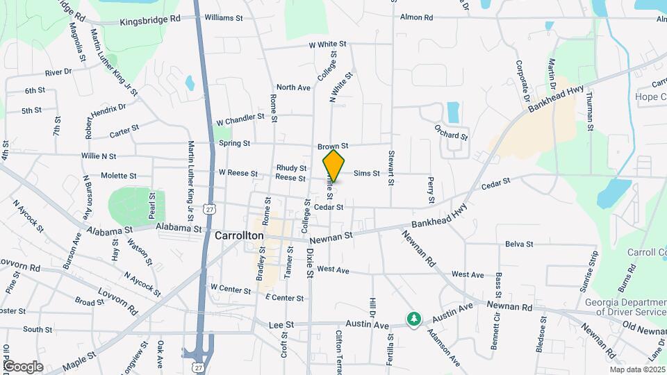 325 N White St Map and Location Details