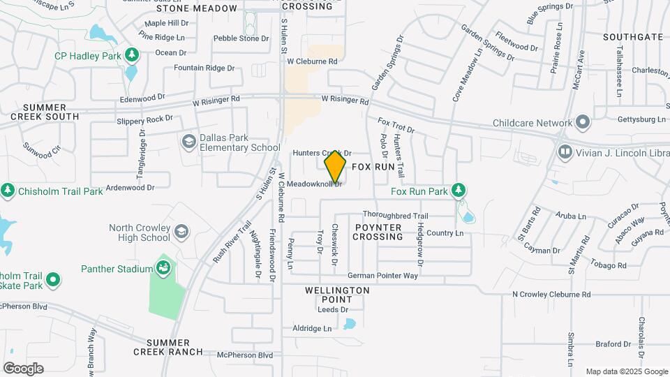 4241 Meadowknoll Dr Map and Location Details