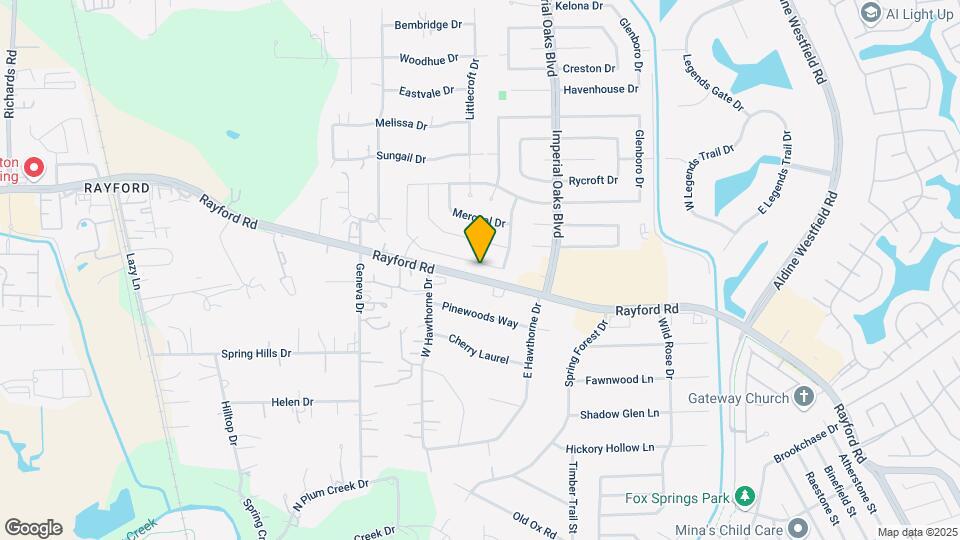 1718 Calmar Dr Map and Location Details