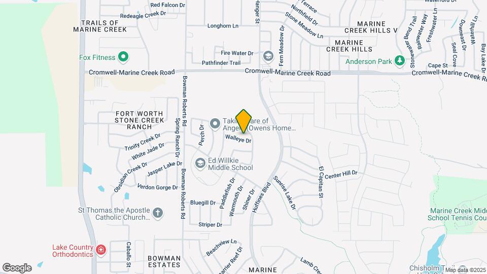 6020 Walleye Dr Map and Location Details