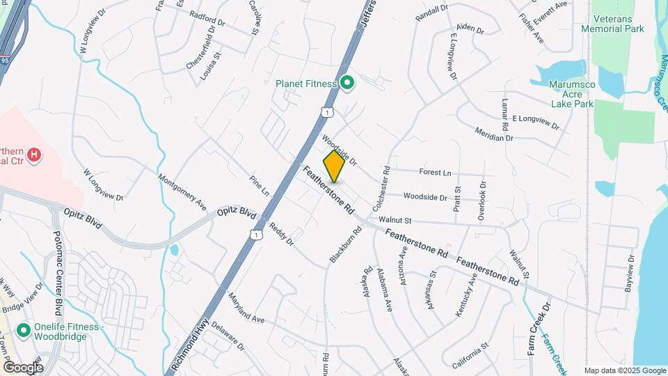 14619 Featherstone Gate Dr Mapa y Detalles de la Ubicación