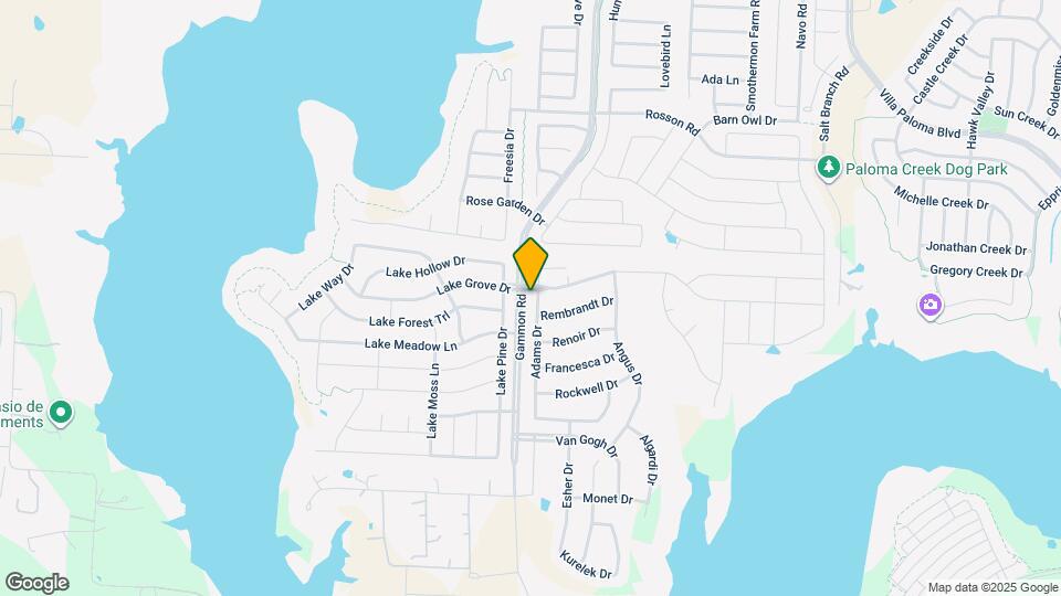 1604 Adams Dr Map and Location Details