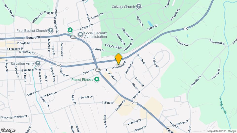 298 Letourneau Dr Map and Location Details