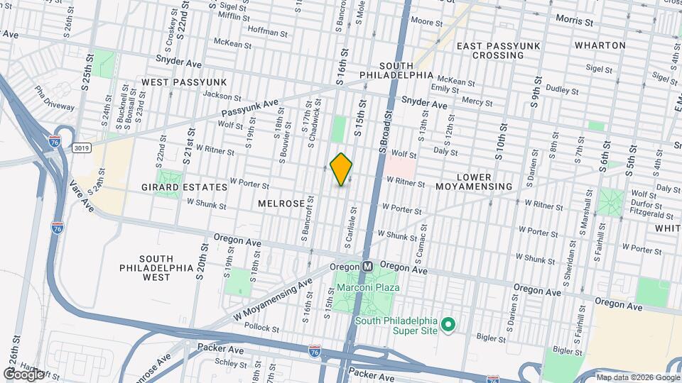 2443 S Hicks St Map and Location Details