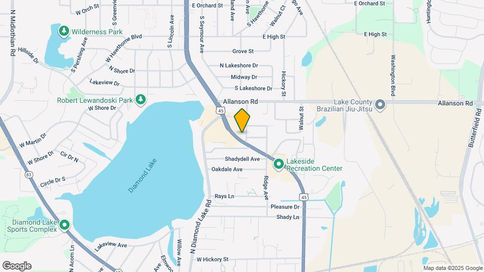 723 S Lake St Map and Location Details