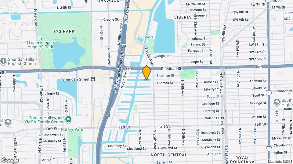 2623 Thomas St Map and Location Details