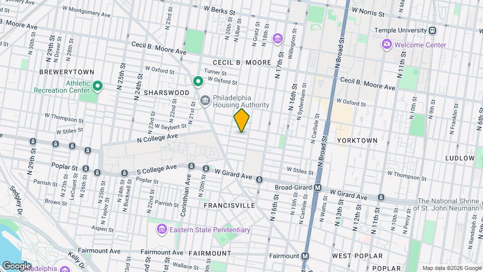 1815 Ingersoll St Map and Location Details