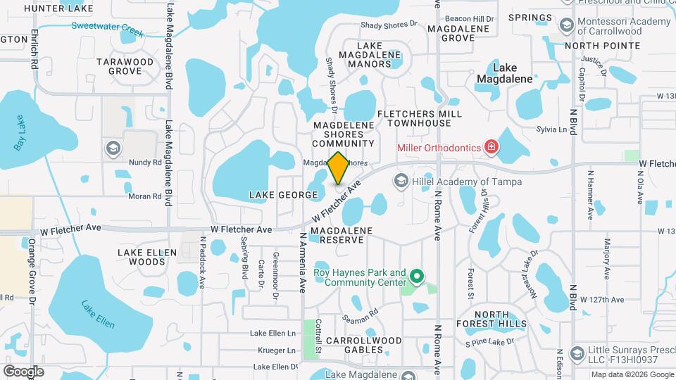 2304 Fletchers Point Cir Mapa y Detalles de la Ubicación