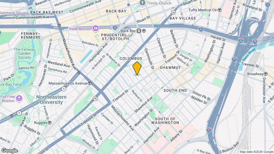 93 Pembroke St, Unit 2 Mapa y Detalles de la Ubicación