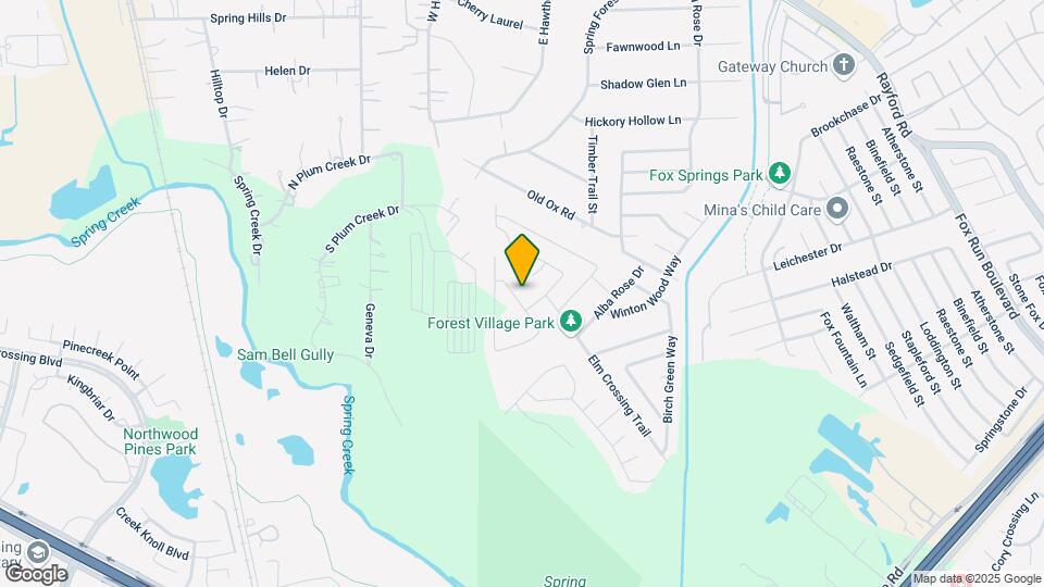 2233 Forest Chestnut Dr Map and Location Details
