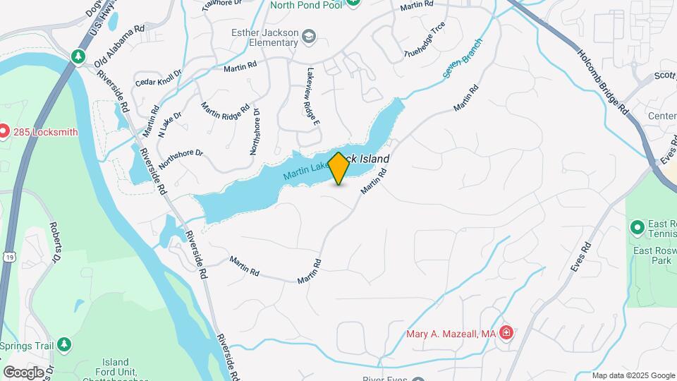 625 Clear Lake Terrace Map and Location Details