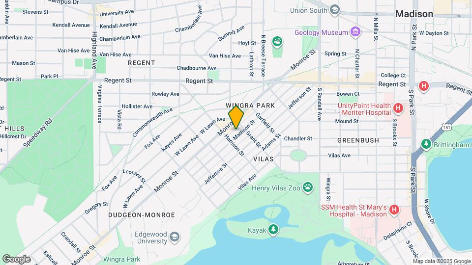 1812 Madison St, Unit #2 Mapa y Detalles de la Ubicación