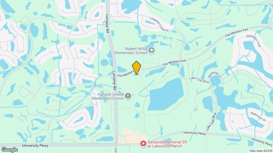 14457 Island Cove Terrace Map and Location Details