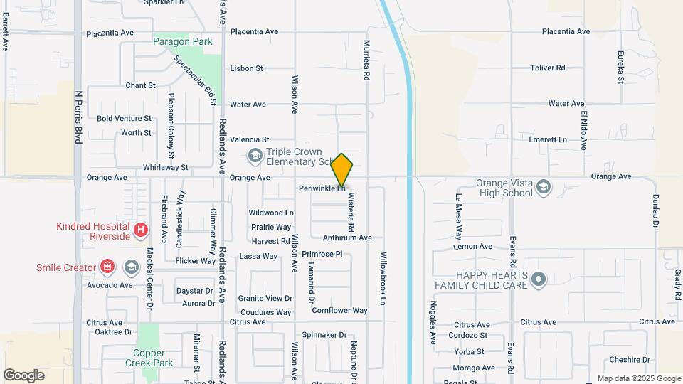 717 Periwinkle Ln Map and Location Details